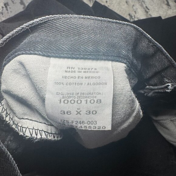 Riders by Lee Dark Wash Black Straight Denim Jeans - Picture 8 of 12